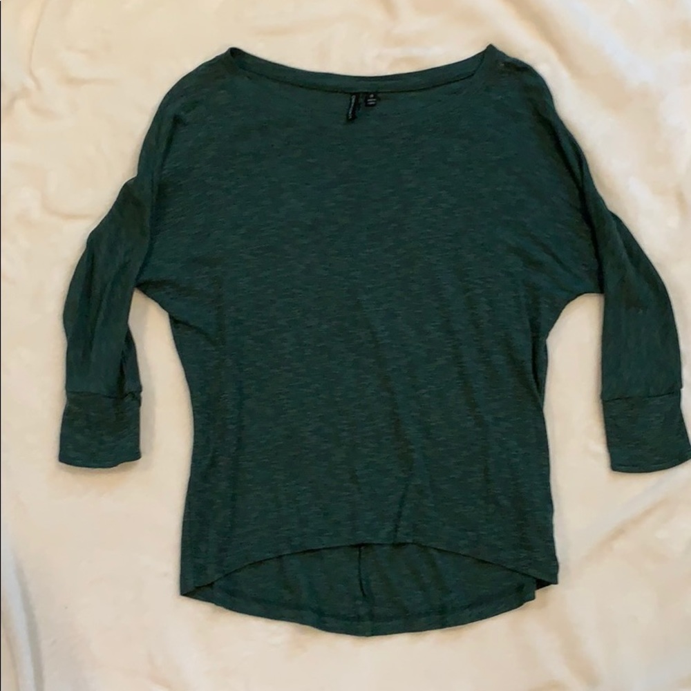 Green blouse